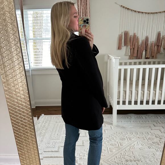 Metro x Kristen Blake Trench Coat Black M - Picture 6 of 11